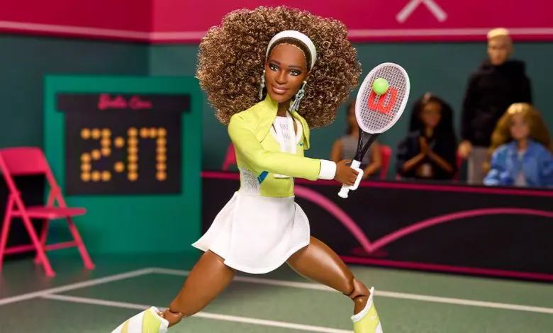 Barbie celebrează victoria Serenei Williams de la Australian Open 2005 printr-o nouă păpușă