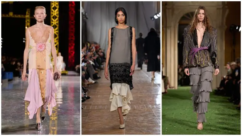 Chanel, Lanvin, Valentino
