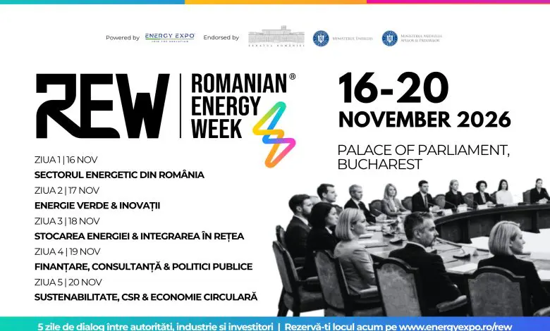 ROMANIAN ENERGY WEEK revine la Palatul Parlamentului
