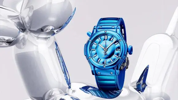 Hublot și Jeff Koons au creat un ceas inspirat de Balloon Dog în ediție limitată