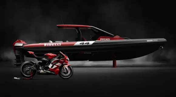 Ducati celebrează 100 de ani cu o ambarcațiune de 1.500 CP