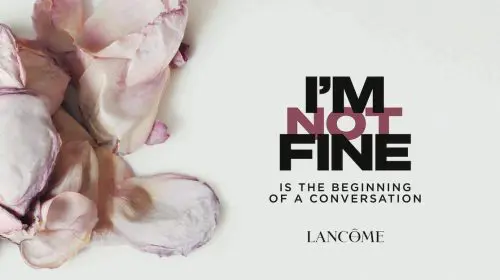 Lancôme lansează o inițiativă globală dedicată sănătății mintale a femeilor