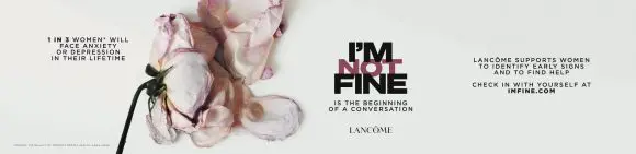 Lancôme lansează o inițiativă globală dedicată sănătății mintale a femeilor