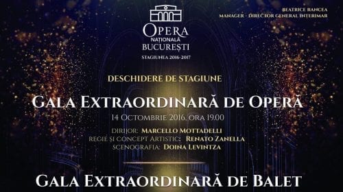 Opera Națională București deschide stagiunea 2016–2017