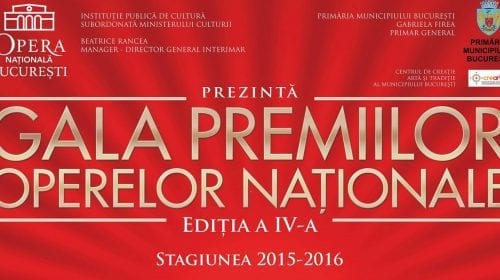 Gala Premiilor Operelor Naționale, ediția a IV-a