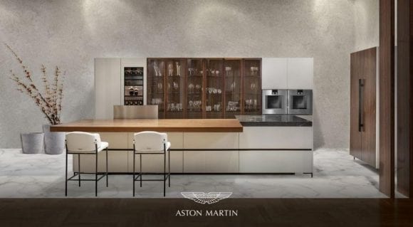 Aston Martin a lansat prima bucătărie luxoasă în parteneriat cu Formitalia