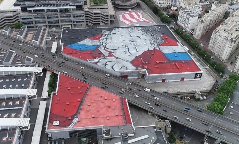 Paris – cea mai mare pictură street art din lume by Ella & Pitr