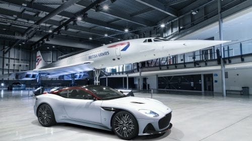 British Airways marchează 50 de ani de la primul zbor Concorde cu un…Aston Martin