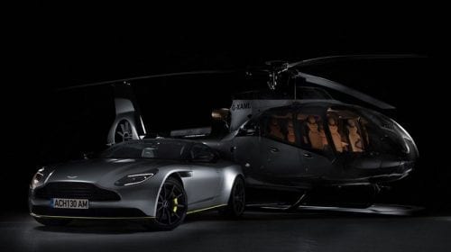 Airbus și Aston Martin au lansat un elicopter exclusivist în Alpii Francezi