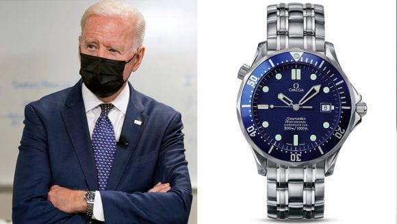 Președintele Biden a purtat un ceas Omega Seamaster în timpul lansării planului American Families. Vezi cât costă