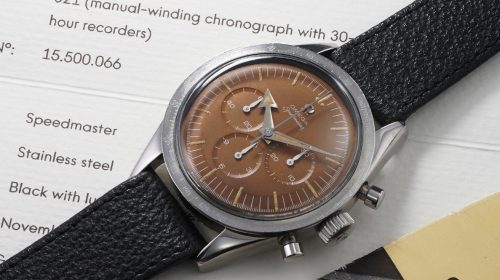 Prețul de vânzare al unui ceas Omega Speedmaster a dobândit un nou record mondial