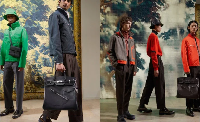 Hermès a dezvăluit „The Rock” prima sa geantă Birkin pentru bărbați