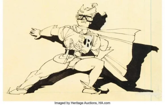 Coperta emblematică a lui Batman din seria lui Frank Miller va fi scoasă la licitație