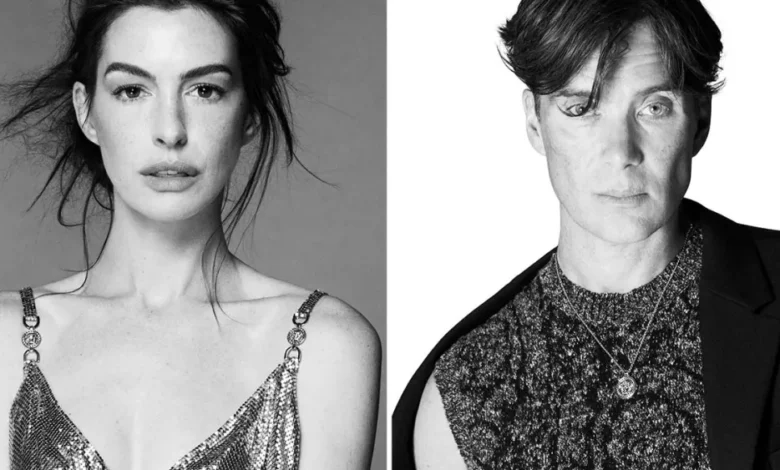 Anne Hathaway și Cillian Murphy, starurile campaniei Versace Icons