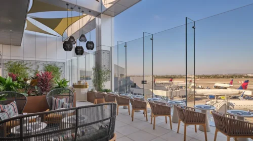 Noul Delta One Lounge de la LAX are 10.000 de metri pătrați de facilități high-end