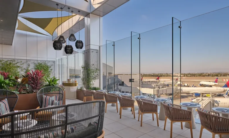 Noul Delta One Lounge de la LAX are 10.000 de metri pătrați de facilități high-end