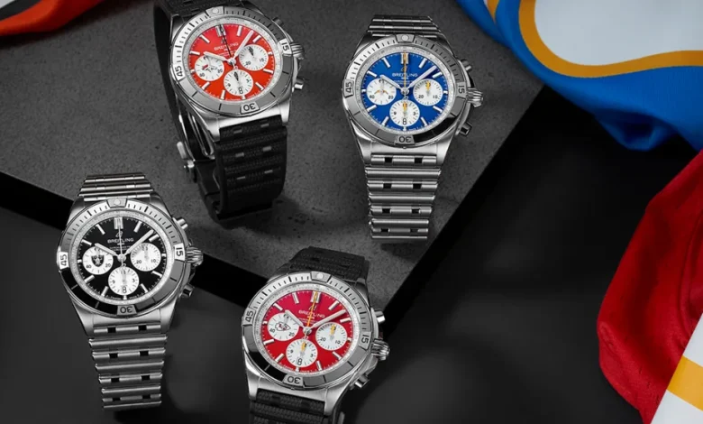Breitling a dezvăluit o nouă colecție de ceasuri dedicată echipelor NFL