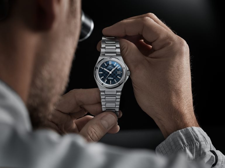 IWC Schaffhausen Ingenieur Automatic 40 Blue Dial