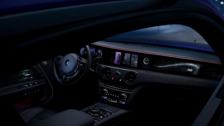 Rolls-Royce Black Badge Spectre la interior