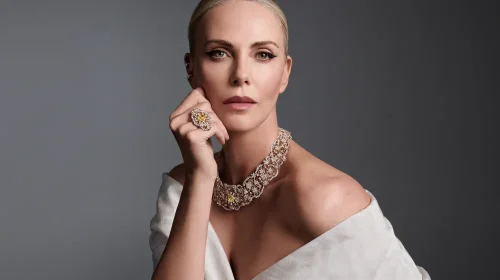 Dior lansează prima campanie pentru linia sa de bijuterii fine, a cărei imagine este Charlize Theron