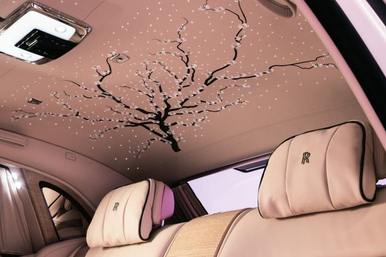 Rolls Royce Phantom Cherry Blossom plafon