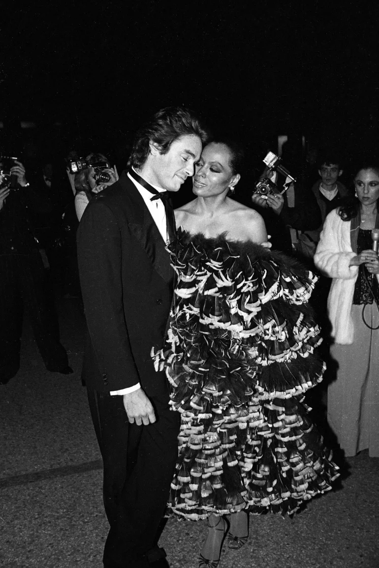 Warren Beatty și Diana Ross la Gala Met, 1981