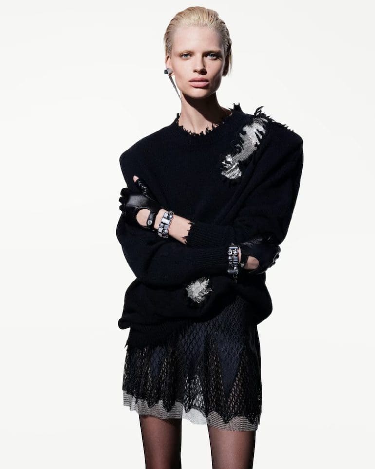 Donatella Versace ultima campanie