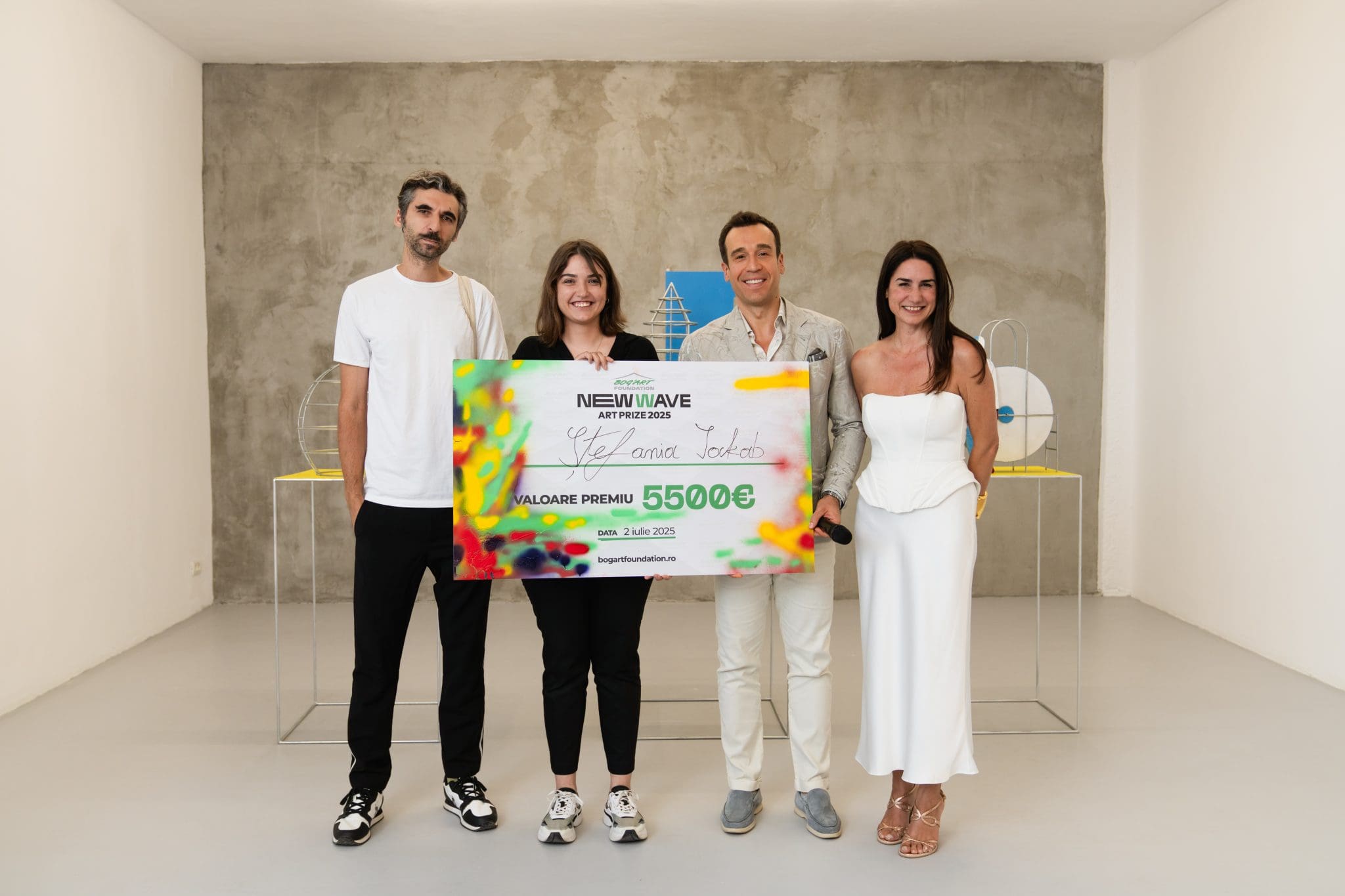 NEW WAVE Art Prize organizat de fundația Bog'Art și-a desemnat