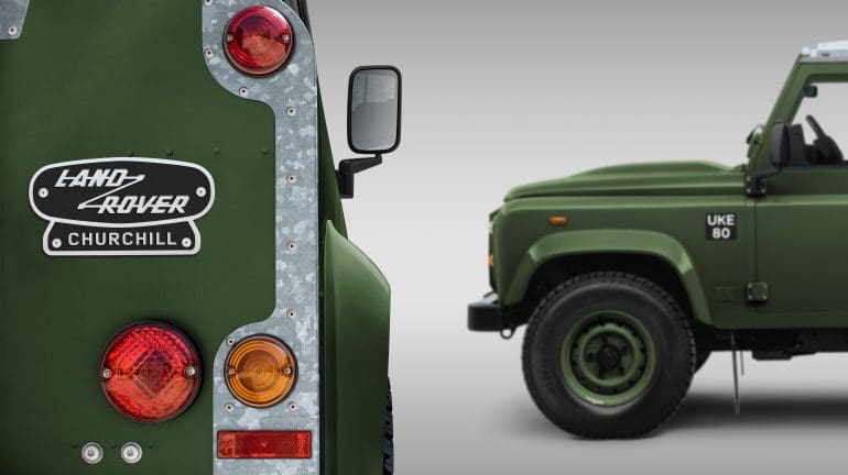 Defender Classic V8 Churchill Edition