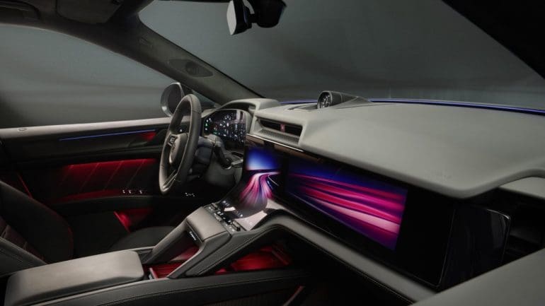Cayenne Electric prezintă interiorul Porsche
