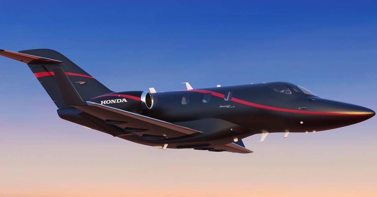 Honda Jet Elite II devine primul avion privat certificat cu sistem de ...