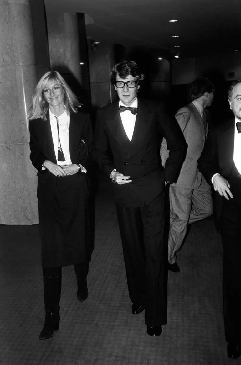 Betty Catroux & Yves Saint Laurent, 1975